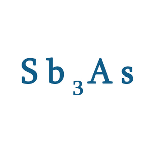 アンチモン砒素（Sb3As） - Boat.